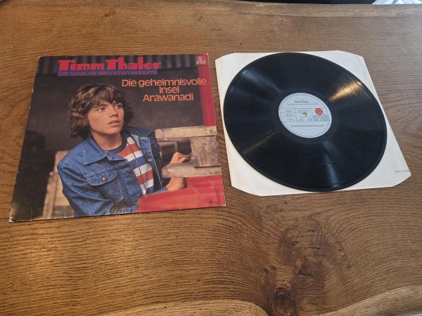 Timm Thaler 2 Die geheimnisvolle Insel Arawanadi 2 1979 Ariola 30958 3 Club Edition Deutsche Pressung NM/VG